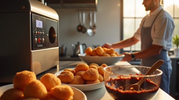 Faites des churros croustillants avec une machine à churros professionnelle
