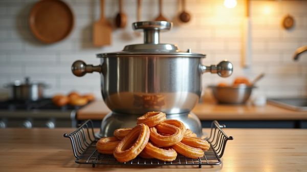 Faites des churros croustillants avec une machine à churros professionnelle